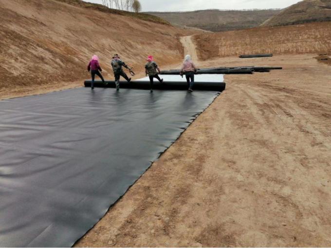 길이는 고객의 요구 사항 HDPE 지오 엠브라인 수질성 생선 농장 연못 라이너 시트 9