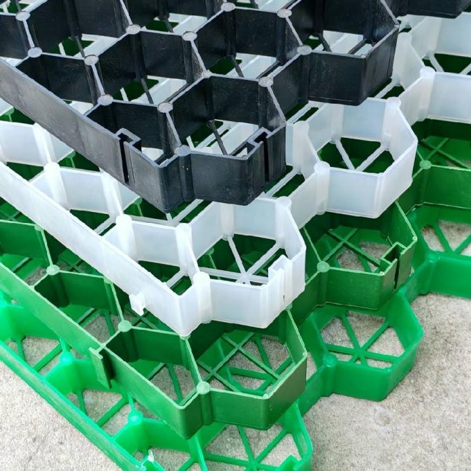 스타일리시 HDPE 재료 심기 잔디 파버 그리드 중량 차로와 잔디 0